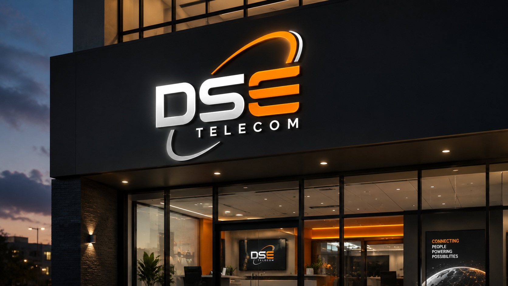 Fachada da DS Telecom